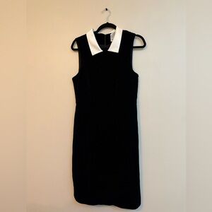 Mise En Scène by Ruffian 2009 Black Velvet Midi Sleeveless Dress